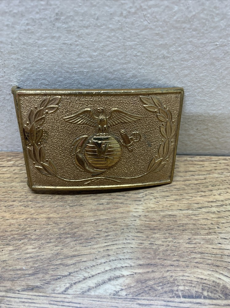 Original USMC Brass Belt Buckle