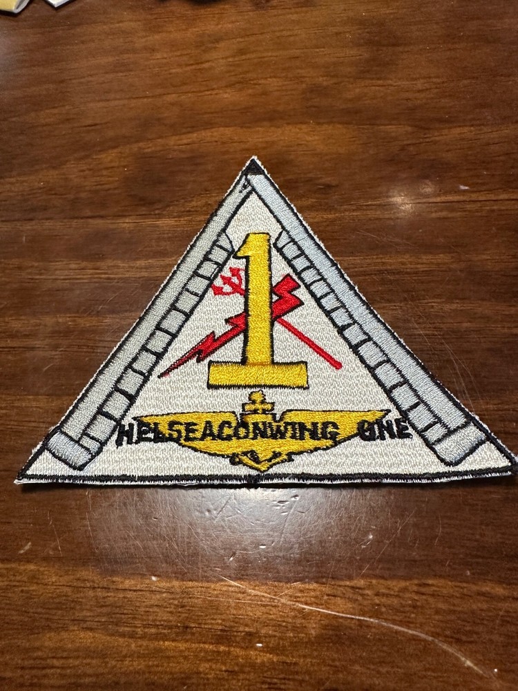 Vintage US Navy HELSEACONWING One Patch - 2
