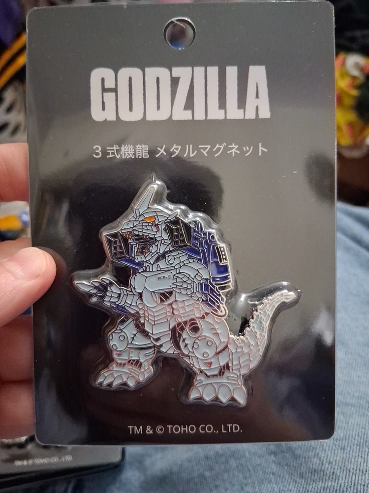 [Godzilla Store] Type 3 Kiryu Metal Magnet From JP NEW