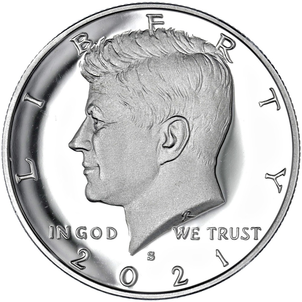 2021 S Kennedy Half Dollar Gem DCam Proof CN-Clad