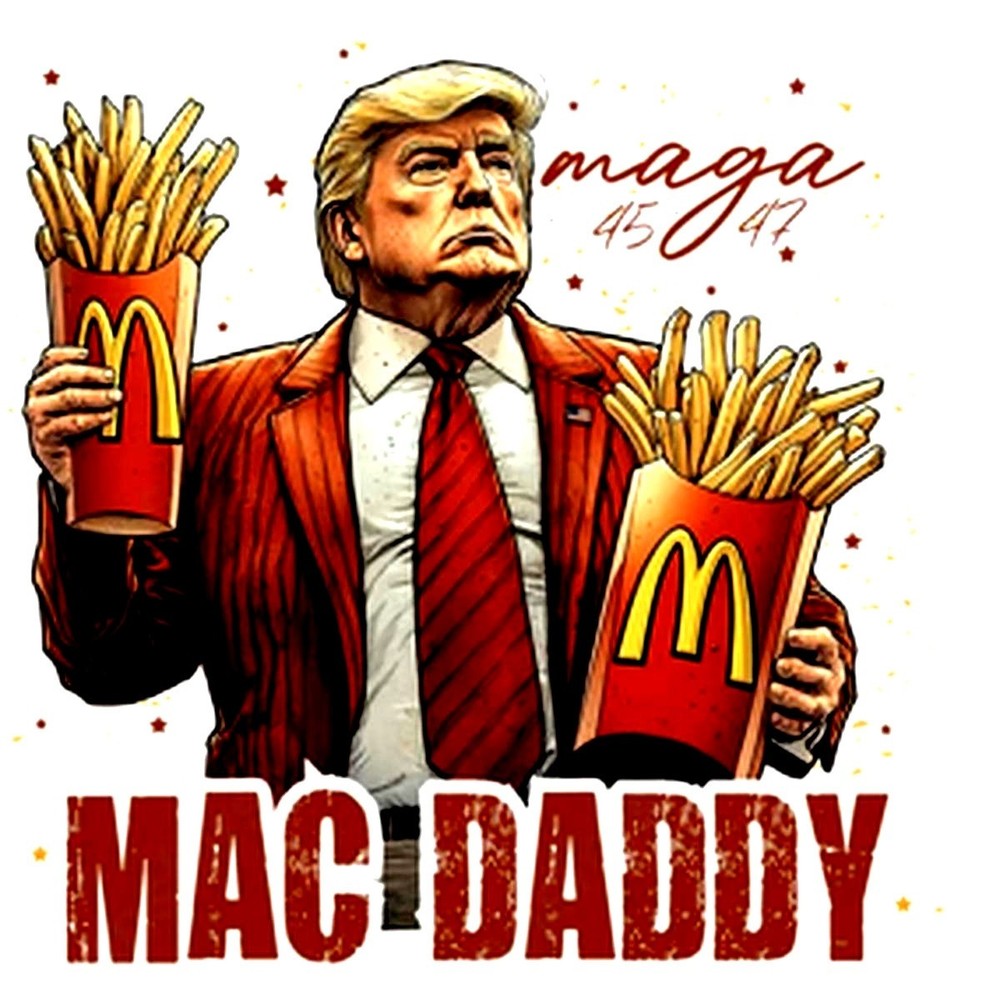 Handmade Coaster: MAGA Meets MAC Daddy
