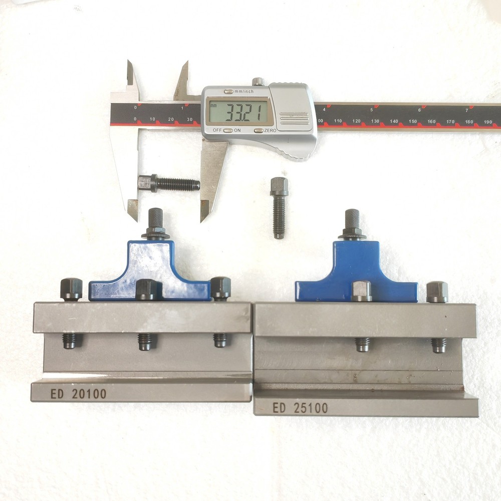 10 PCS Square Head Tool Clamping bolts for Multifix type A or E tool holder