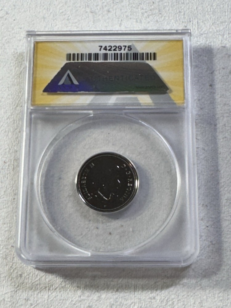 2005-P Canada 5 Cents Graded MS 67 by ANACS