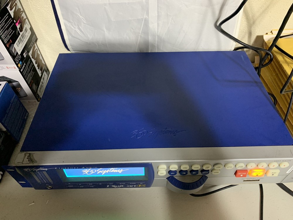 360 Systems Ethernet Audio System Digicart/E Model: E-3000