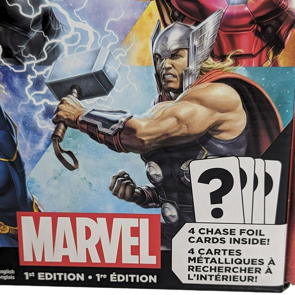 Mattel Uno Ultimate Marvel Card Game 1st Edition Core Version