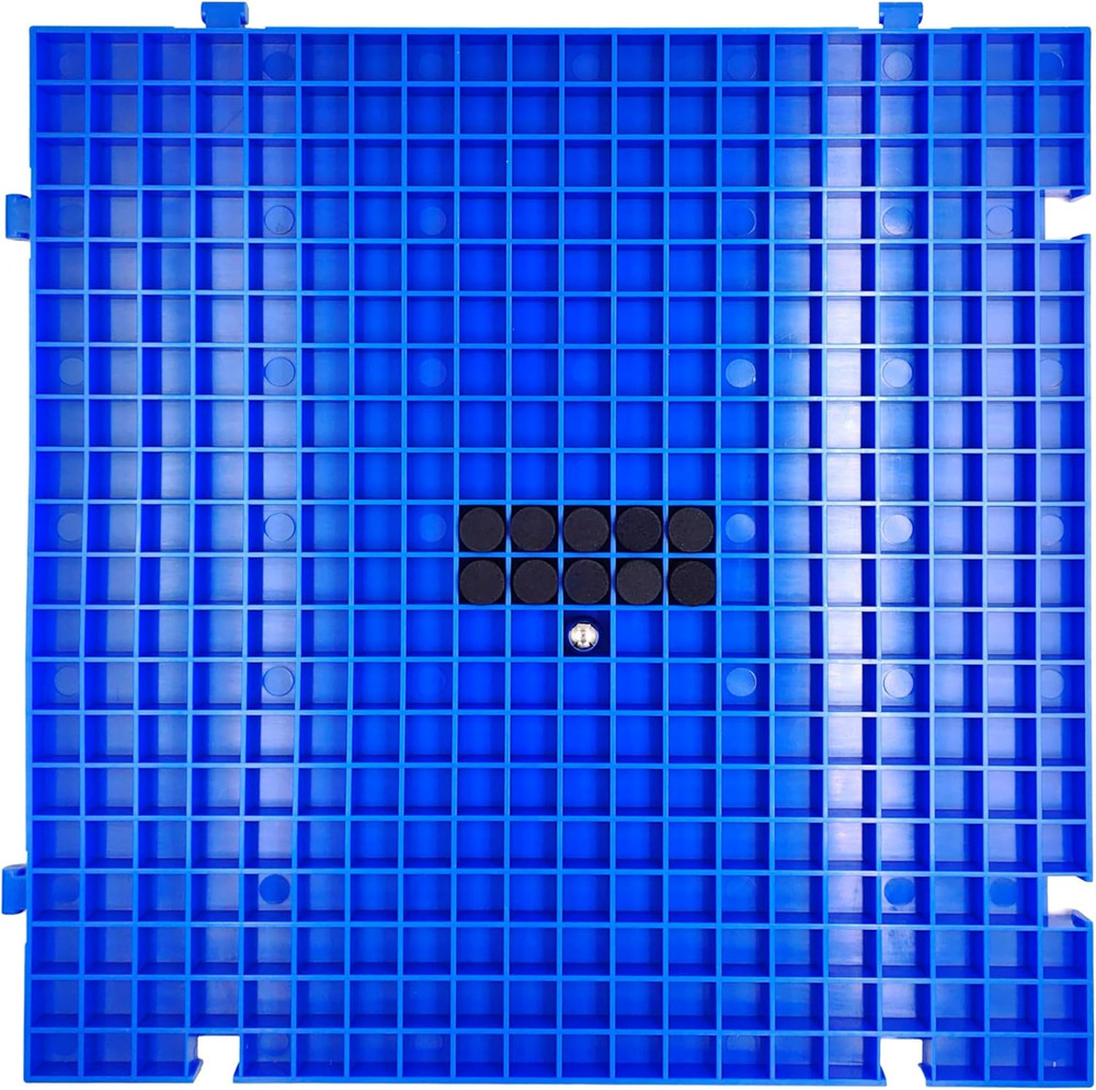 Stained Glass Cutting Mat，12" X 12" Solid Bottom Grid Mat Glass Cutting Tools, B