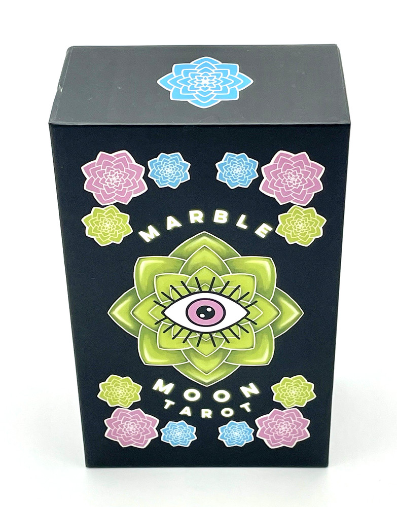Marble Moon Tarot Deck Sam West Kickstarter Indie OOP Pristine Unused