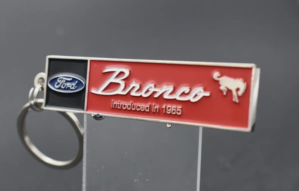 Very unique, high quality Ford Bronco keychains