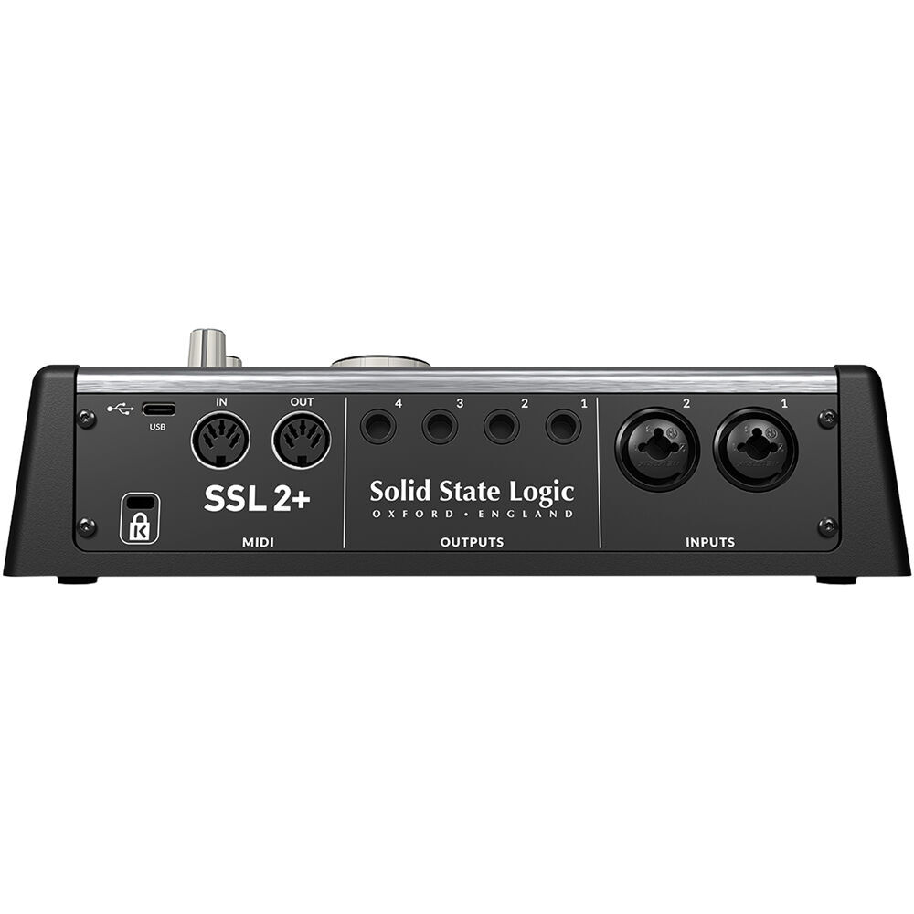 Solid State Logic SSL 2+ MKII - Audio Interface w/ Headphones, XLR & MIDI Cable