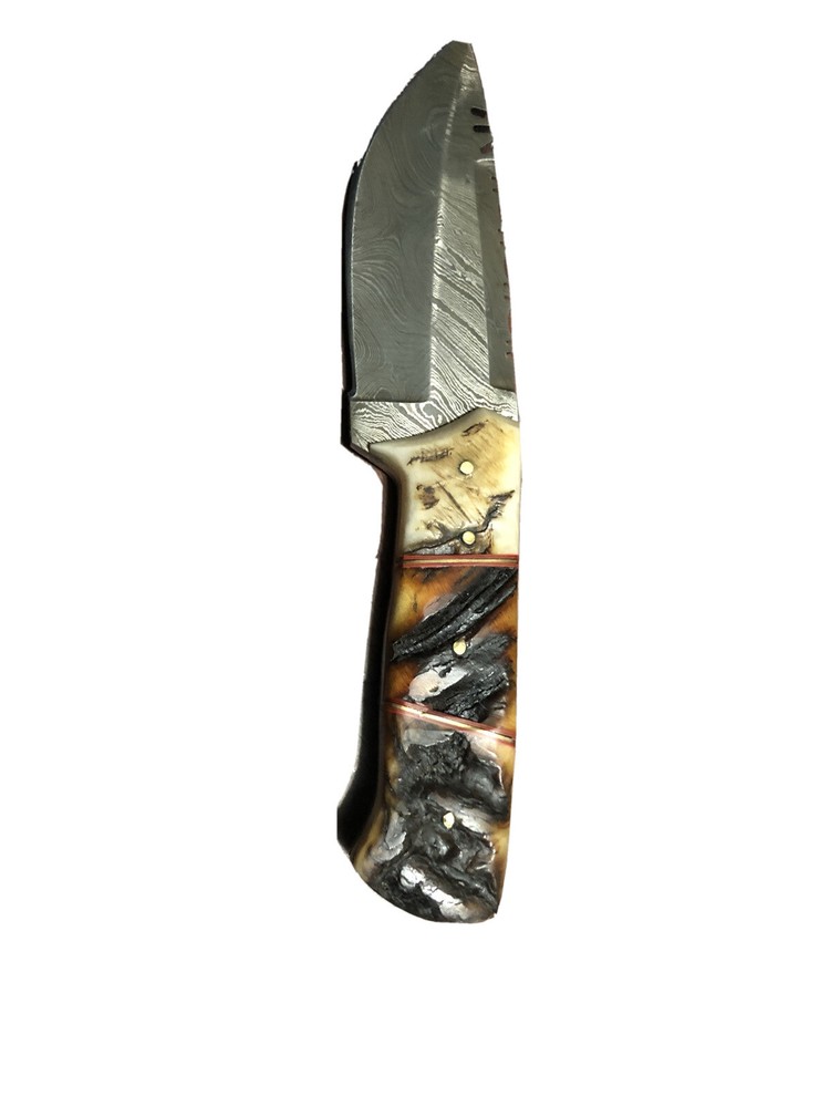 Handmade Pattern Welded Damascus Steel Blank Blade-Knife