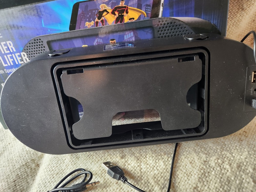 SoundLogic XTSmartphone Magnifier & Amplifier with Bluetooth Speaker Not Tested
