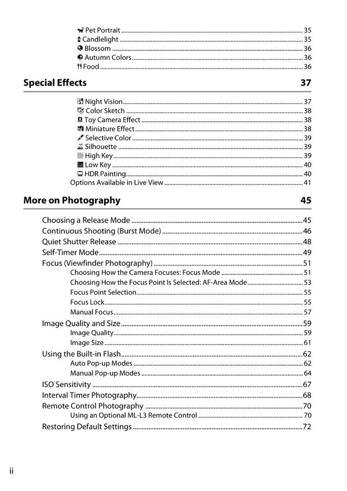 Nikon D5300 — User Reference Manual Guide — 1/2 Size, 5.5" x 8.5" Small Compact