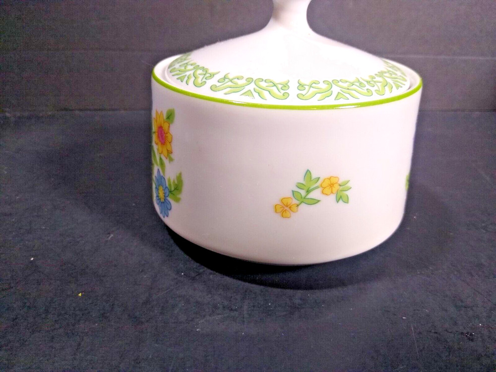 Mikasa Flower Show Sugar Bowl