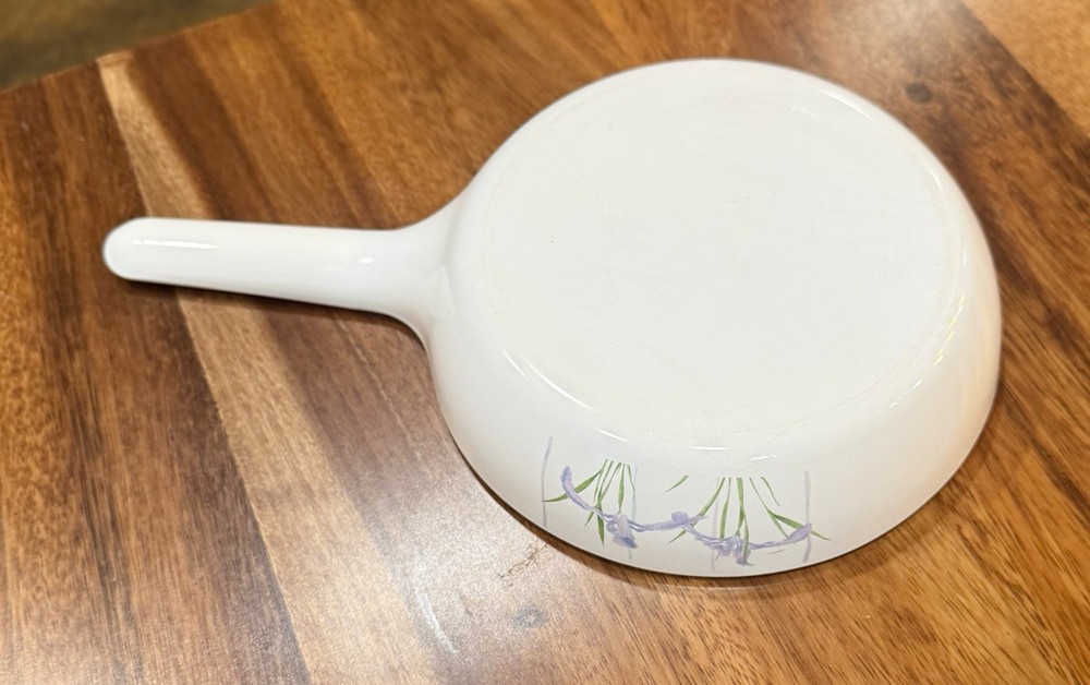 Vintage Corning Ware Shadow Iris Saucepan with Handle