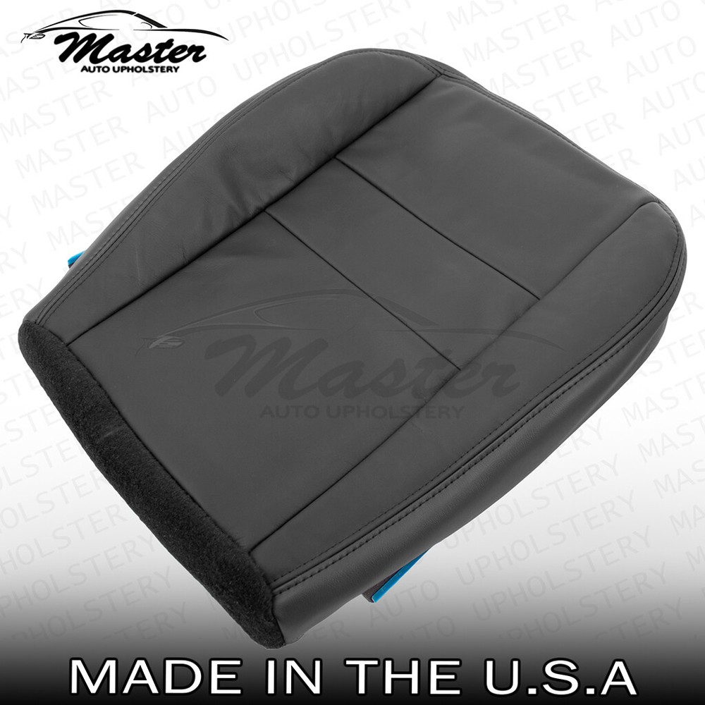 Replacement Fits 2009 - 2012 Ford Escape Front SOLID Black Leather Seat Covers