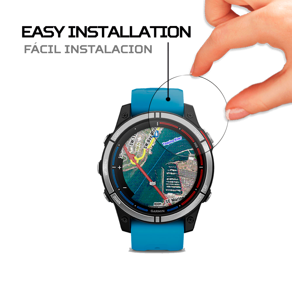 ANTISHOCK Screen protector for Garmin Quatix 7