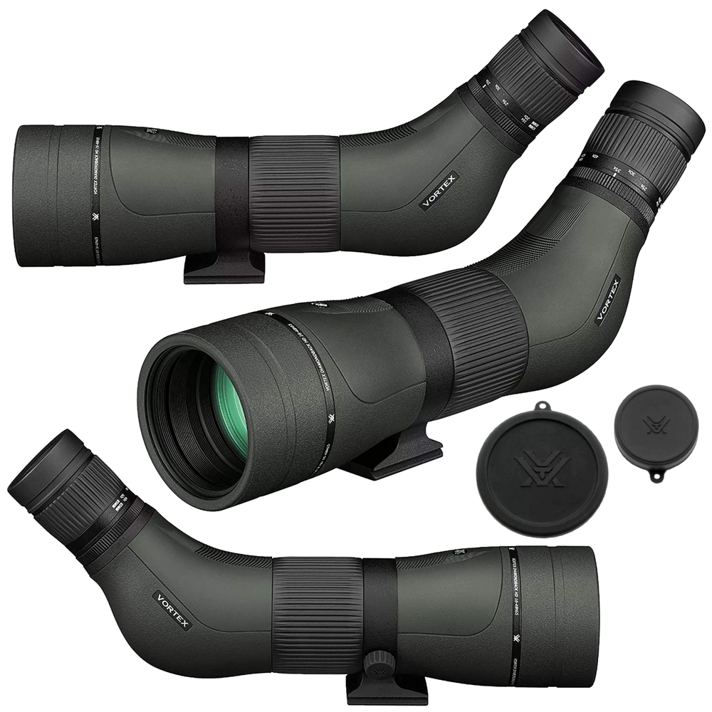 Vortex Optics Diamondback HD Spotting Scope 16-48x65 Angled w/CD Hat and Tripod