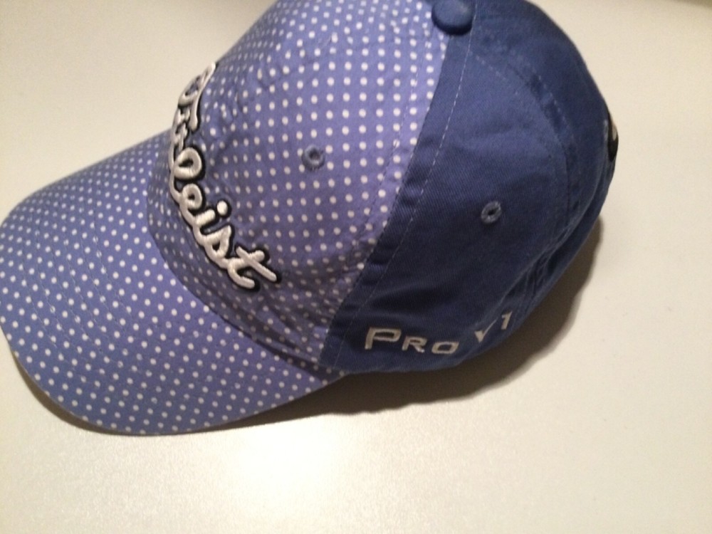 Titleist ProV1 Adjustable Hat Footjoy FJ Cap Light Blue