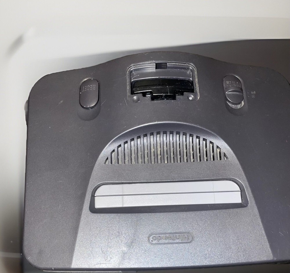 Nintendo 64 Black Console US Model + Controller + Game- Used Tested