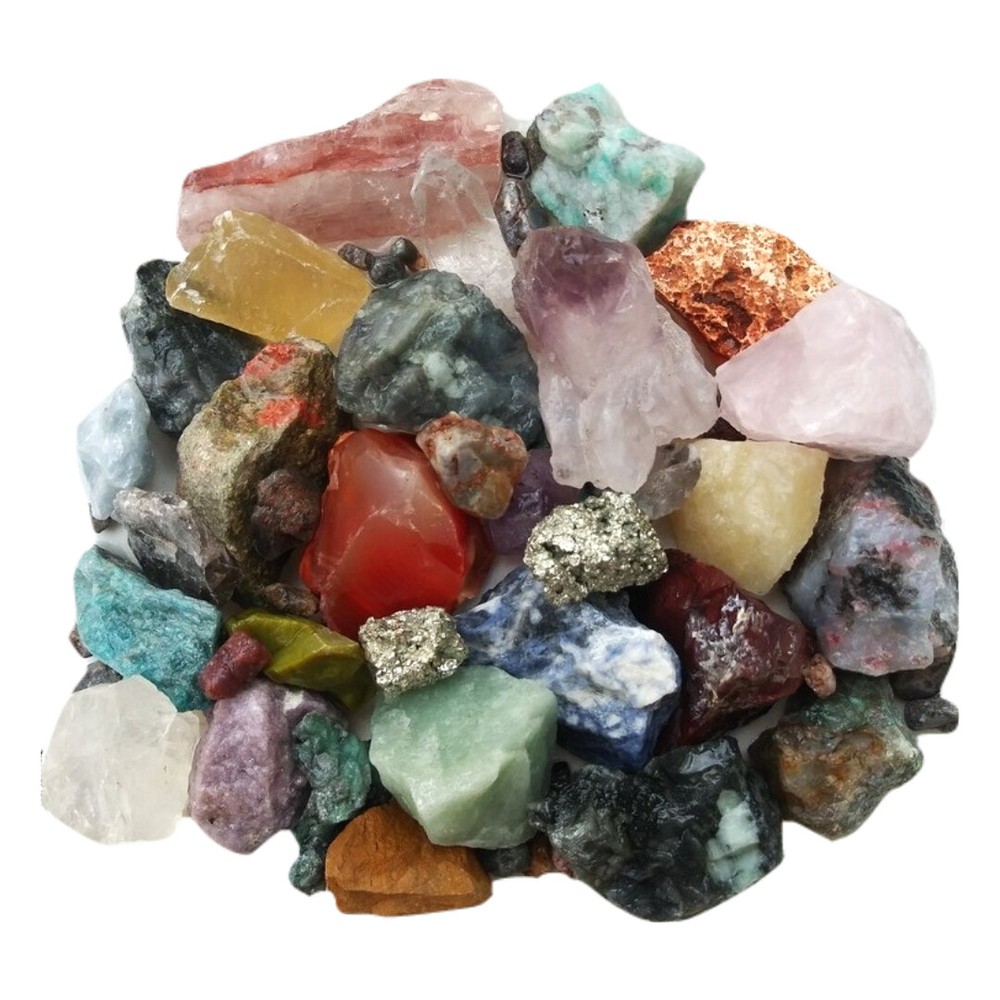 Gemstone Paydirt "Ruby Emerald Sapphire" 5.5lb | 2 PACK SPECIAL! Gem Rough Stone