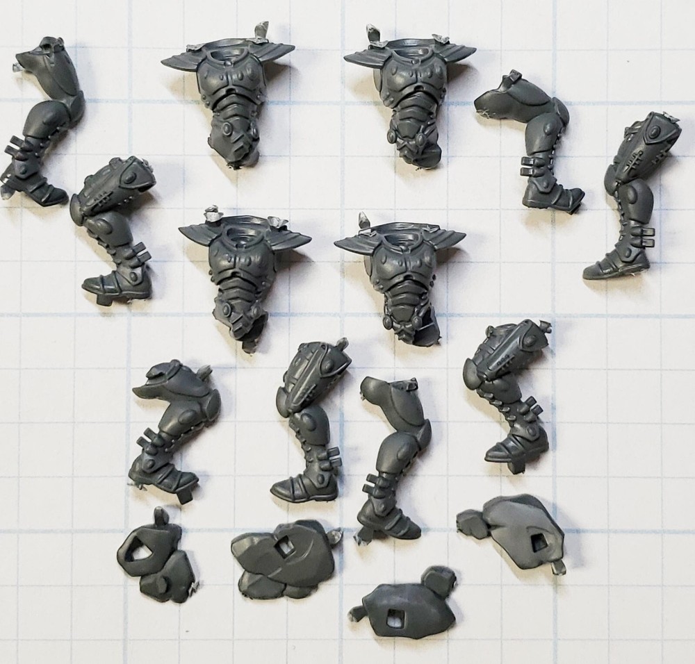 Warhammer 40k Aeldari Bits Striking Scorpion Kill Team Torso Legs x4