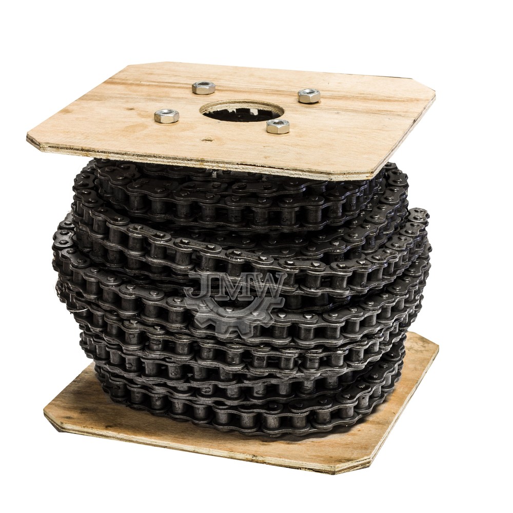 #25 Roller Chain 50 Feet with 5 Connecting Links