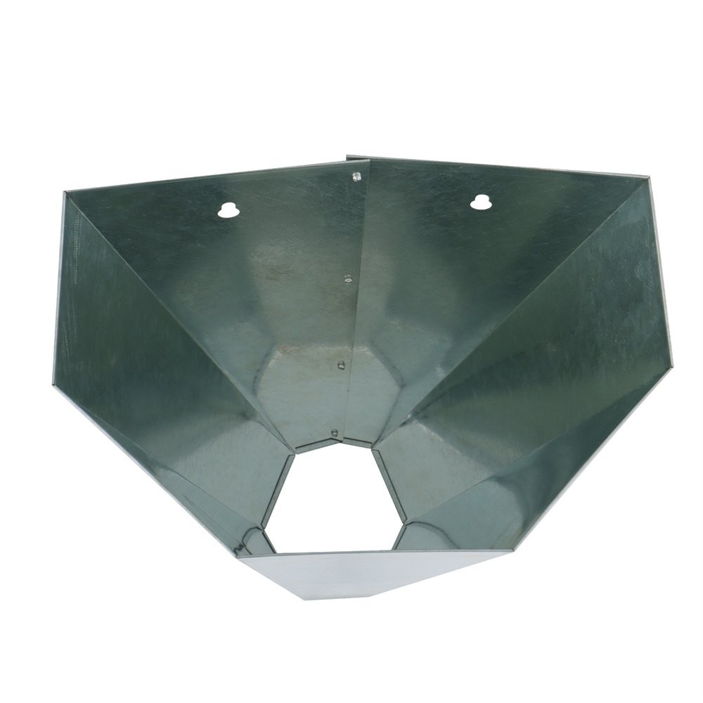 4 Pack Poultry Restraining Cone Medium Size Chicken Cone Flat-Back For Birds