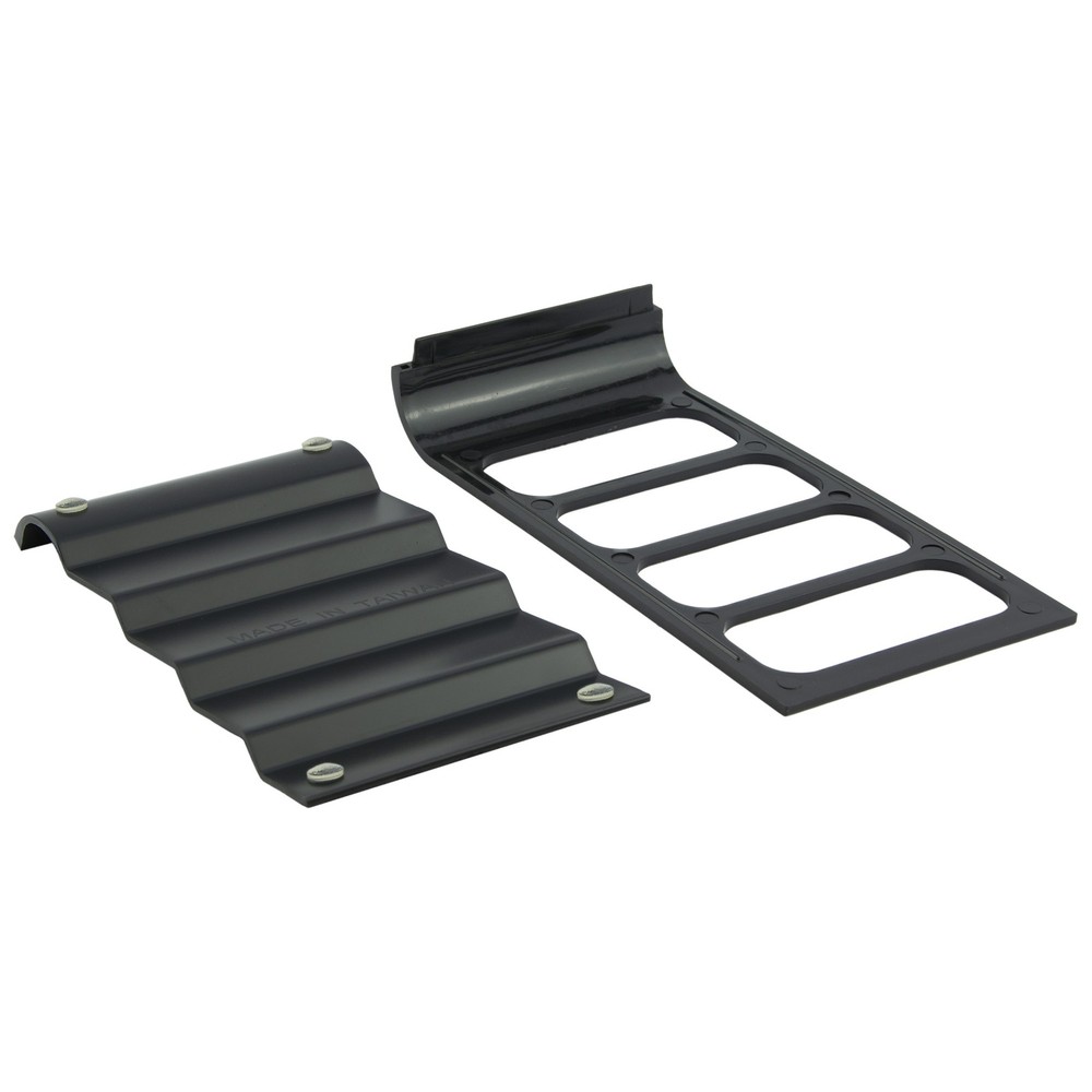 4 Slot Remote Control Stand Holder in Black