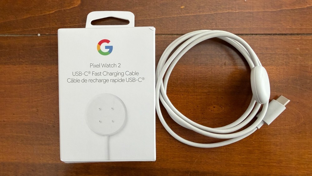 Google - Pixel Watch 2 and Pixel Watch 3 USB-C Fast Charging Cable - White
