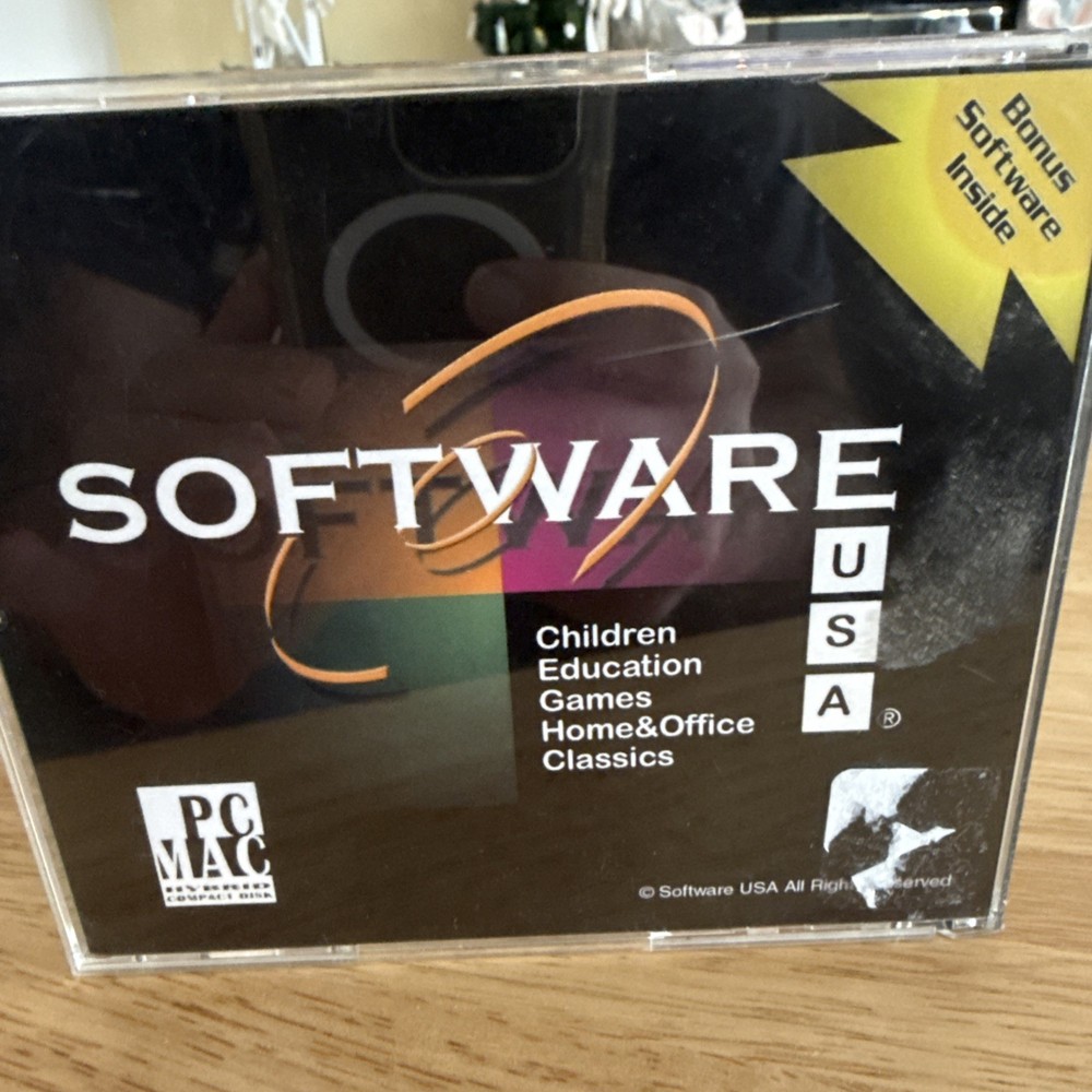 Software USA Volume 5.05 PC MAC Children Games Education Classics CD Win 3.1