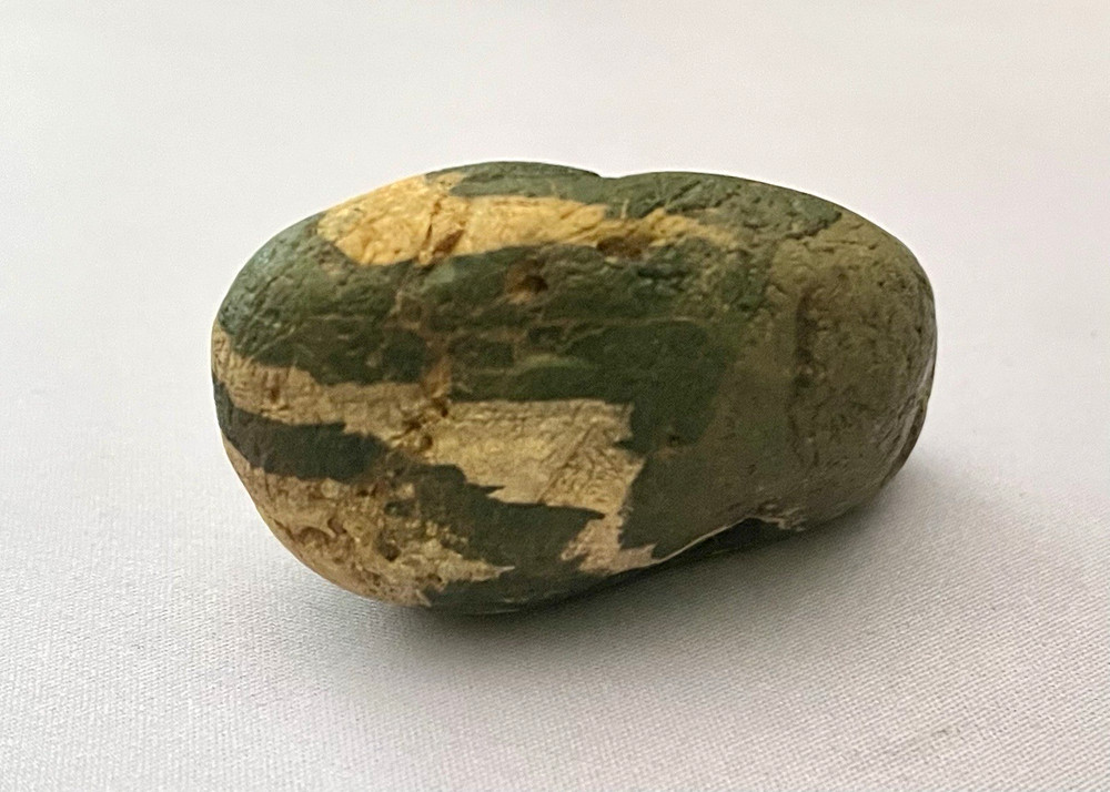 Cool Lightning Bolt Rock - As Found - So. Utah - 3"