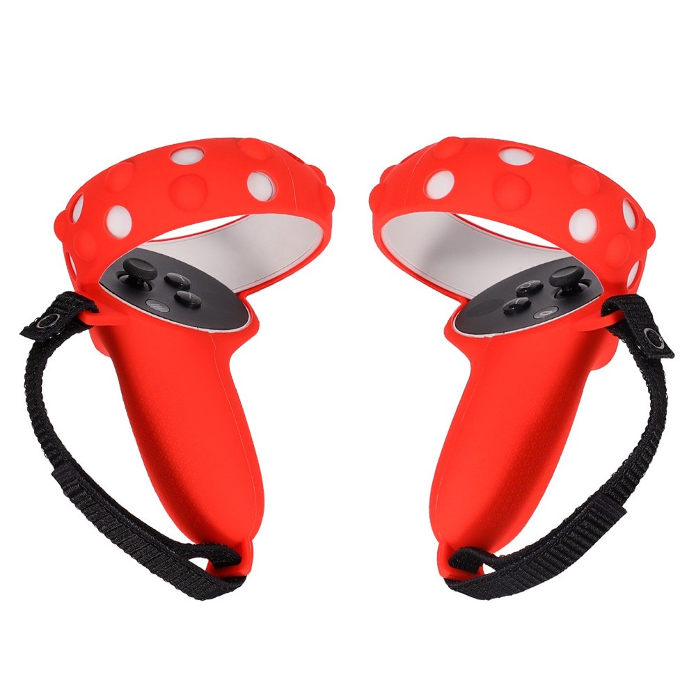 Silicone Handle Grip Cover Protect Sleeve Strap For Oculus Quest 2 VR Headset