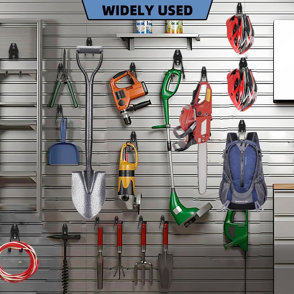 Wall Mount Heavy Duty Garage Hooks (2-Pack) – Mounted Storage 2Pcs