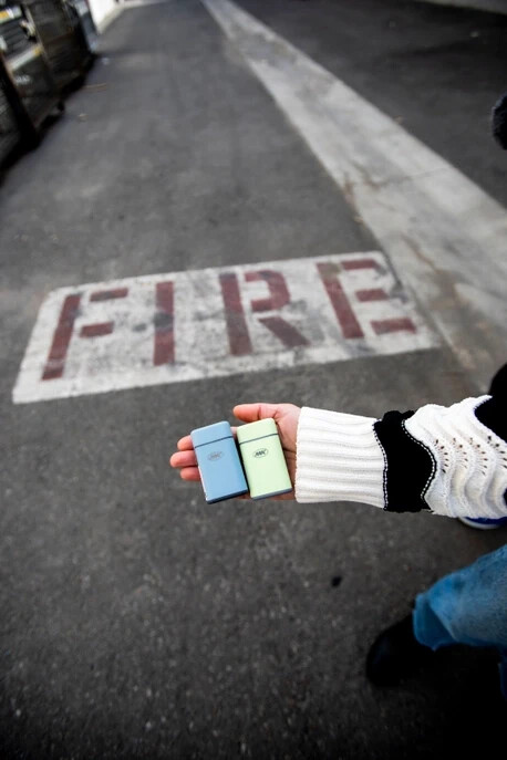 MK 5 PACK AVALON E PASTEL TORCH POCKET LIGHTERS (64664)