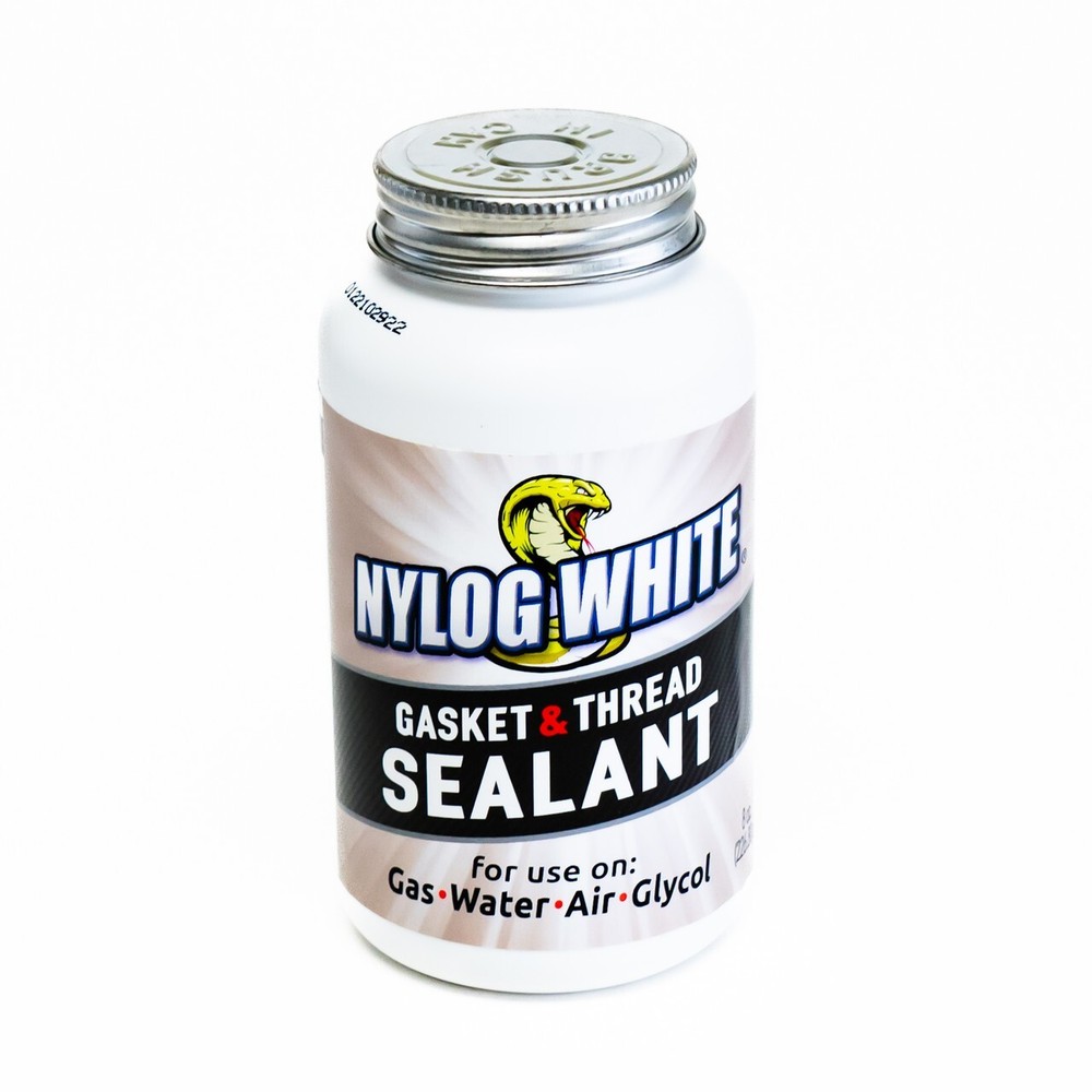 Refrigeration Technologies Viper Nylog White Gasket & Thread Sealant 8 oz RT203W