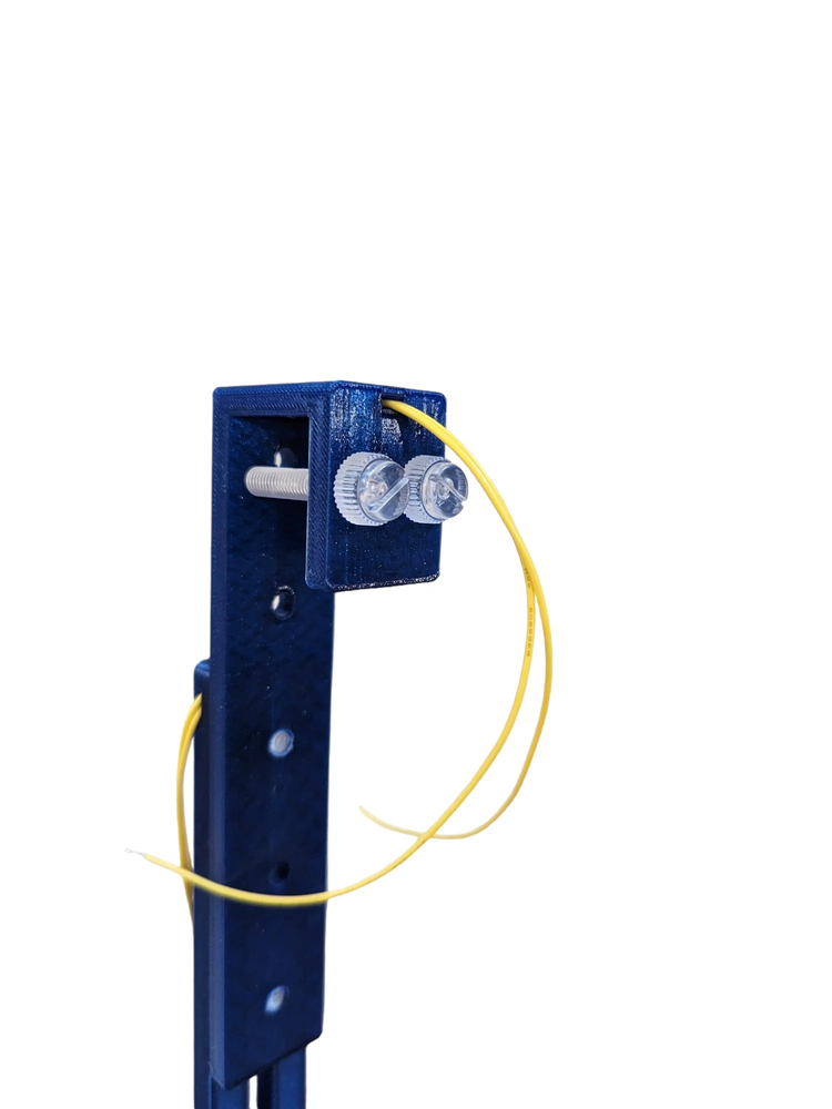 Hang on adjustable float switch holder