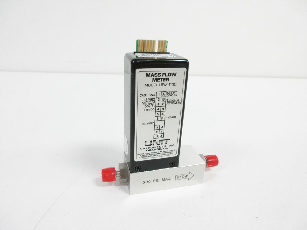 UNIT INSTRUMENTS UFM-1100 ARGON 20 SCCM AR MASS FLOW METER