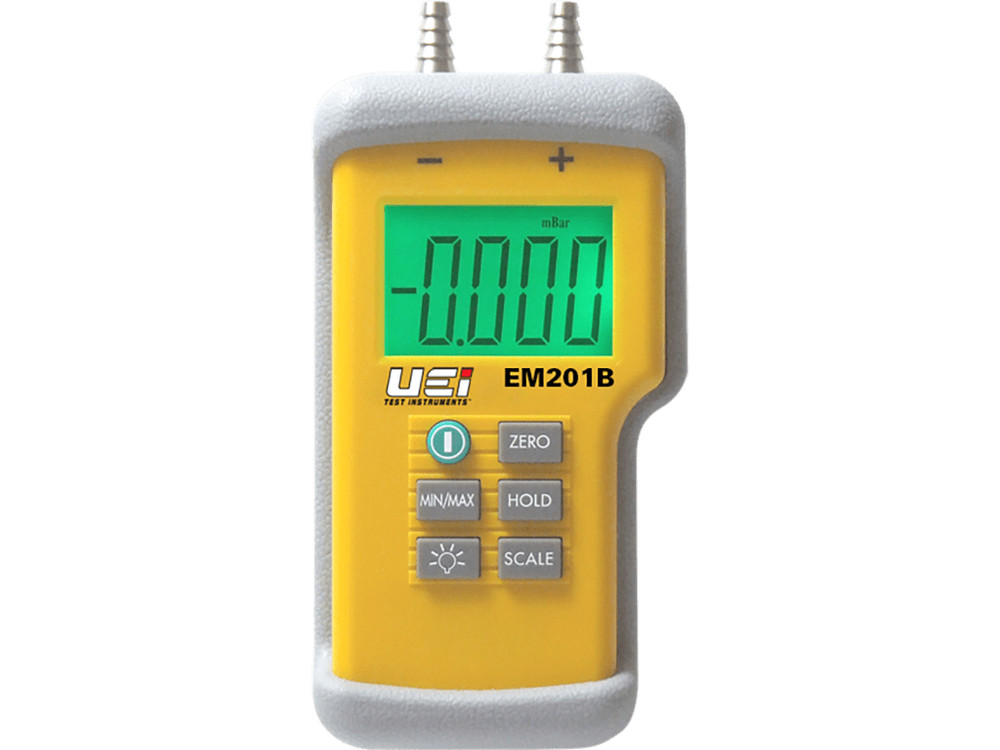 UEi EM201B - Dual input differential digital manometer