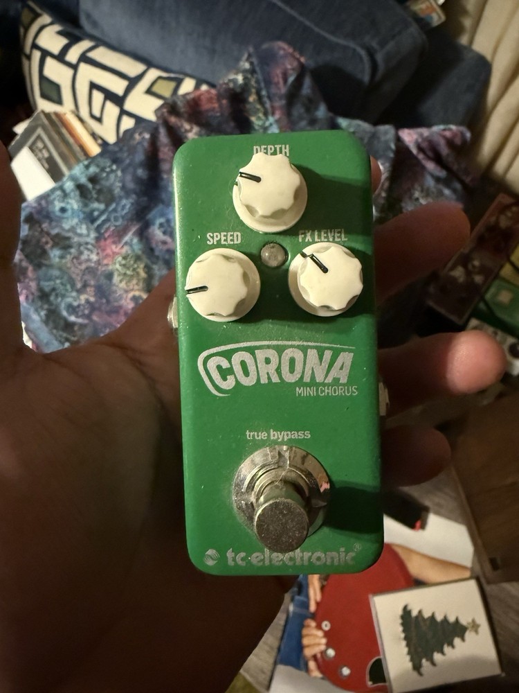 TC Electronic CoronaMini Chorus Guitar Effect Pedal