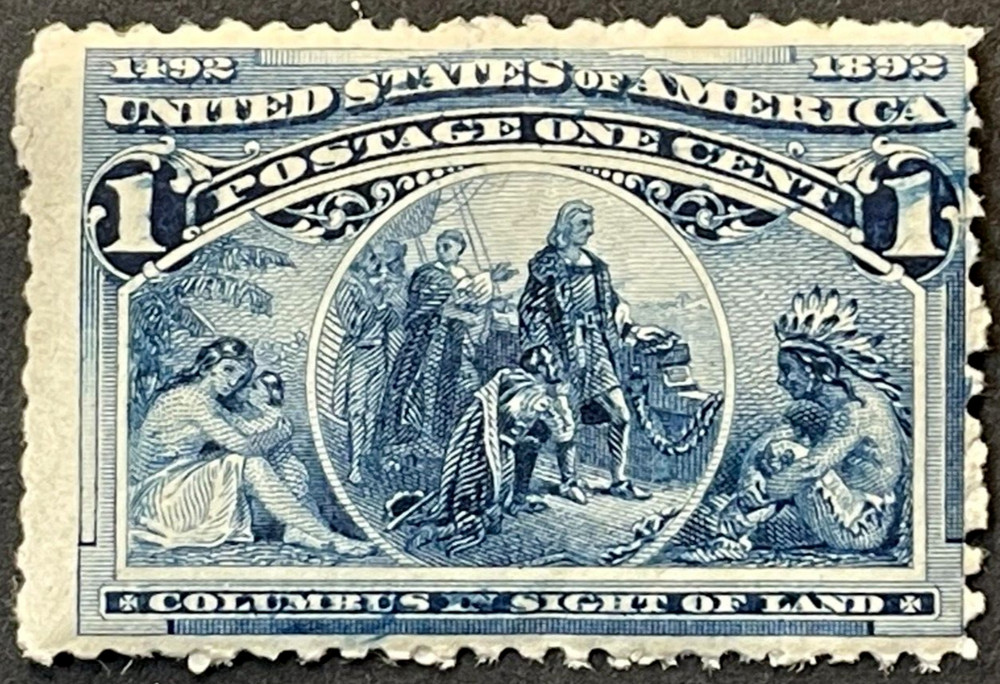 US Scott # 230 Mint; NH; OG; Good Centering