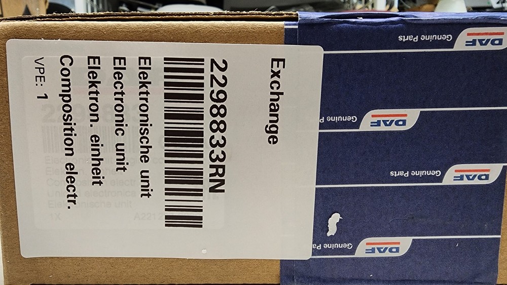 OEM Genuine PACCAR ECU ECM 2298833 MX13 ENGINE CONTROL MODULE