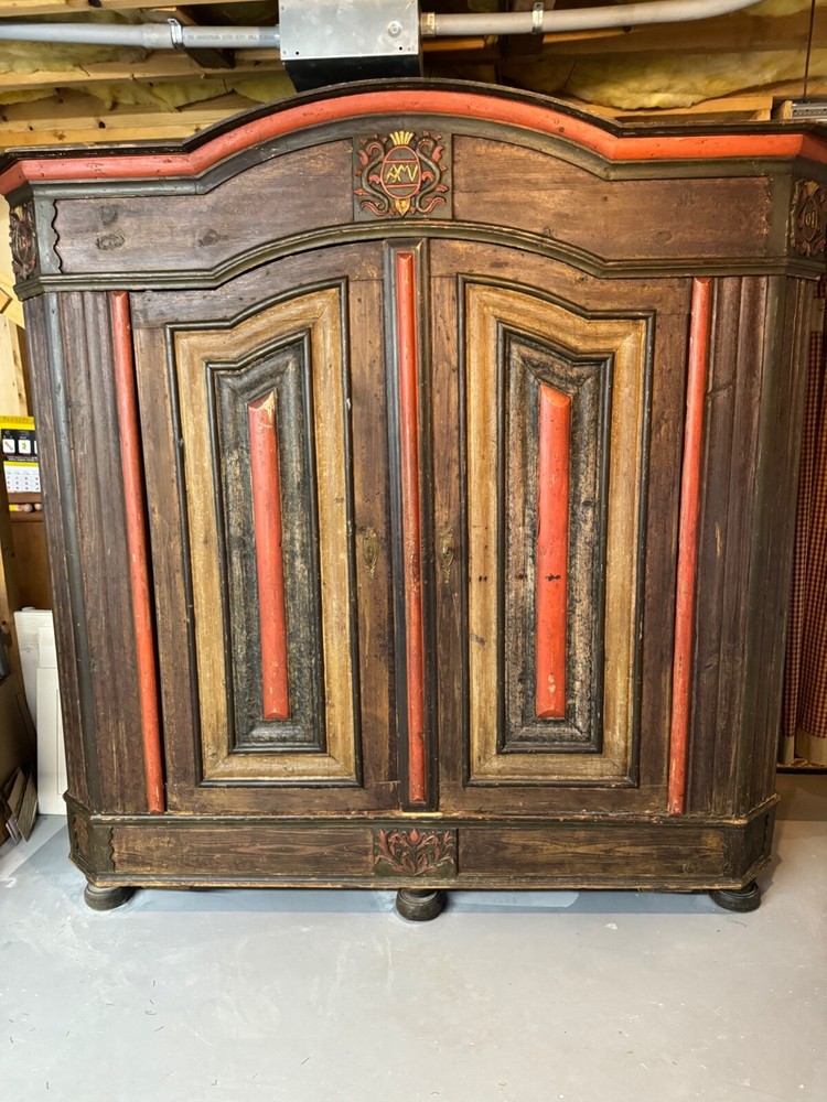1801 Painted German Schrunk