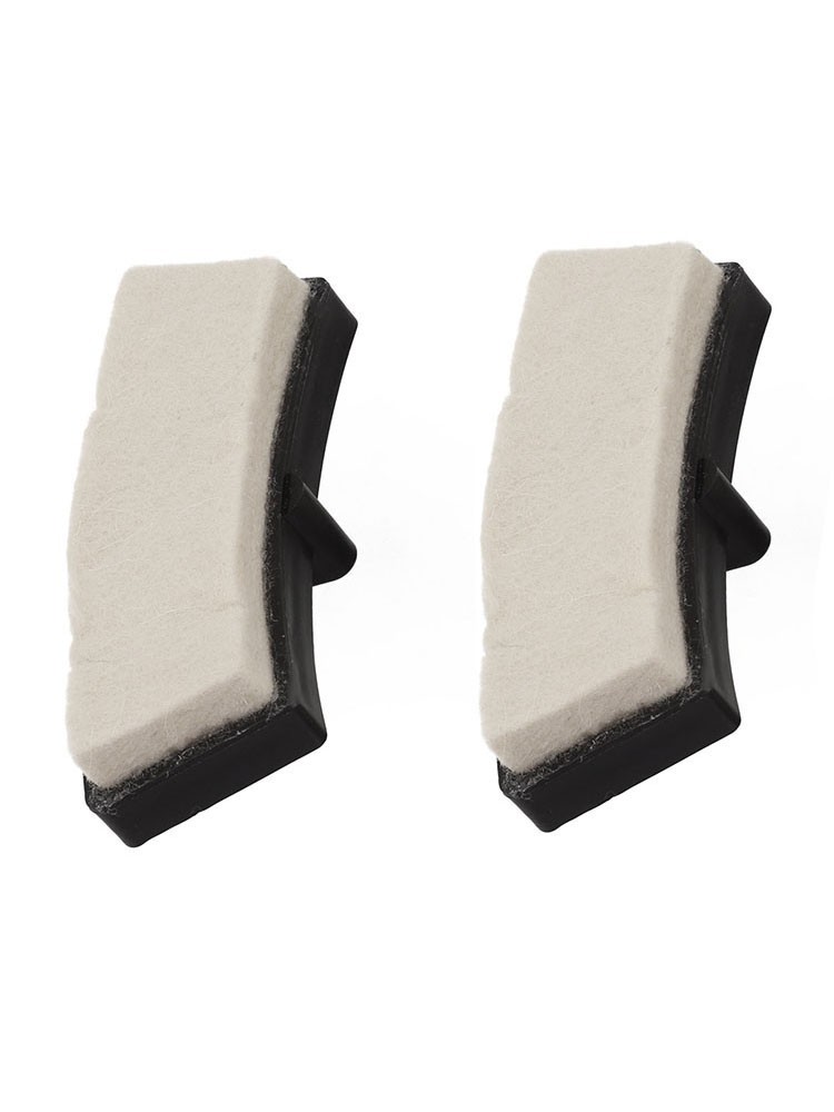 2pcs Quiet Brake Pads for Exercise Bikes Reduce Vibration & Enhanced Durability