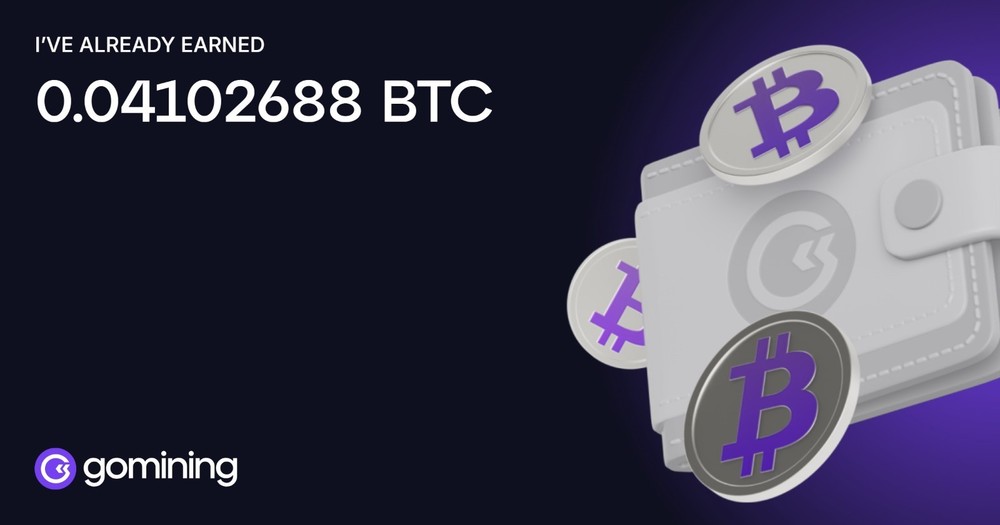 Bitcoin Mining Referral Code: BUNKER | GoMining Platform