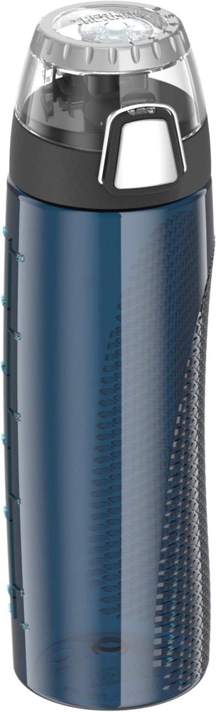 Water Bottle With Meter, 24oz Hydration Tracker Midnight Blue, Blue