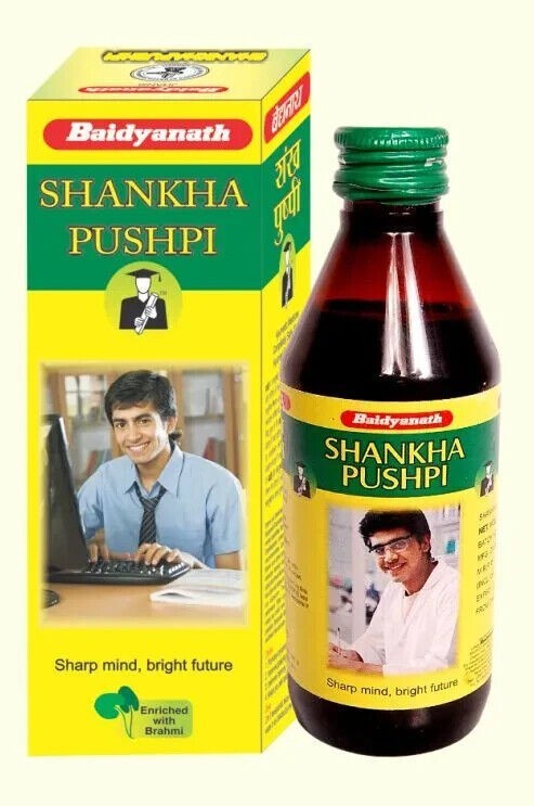 Baidyanath Shankhpushpi Syrup For Memory & Brainpower