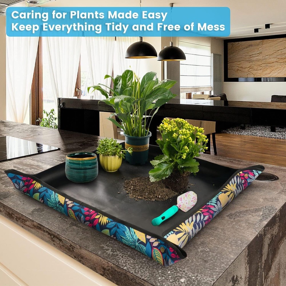 Plant Repotting Mat Set - 3-Pack, Waterproof Oxford Fabric