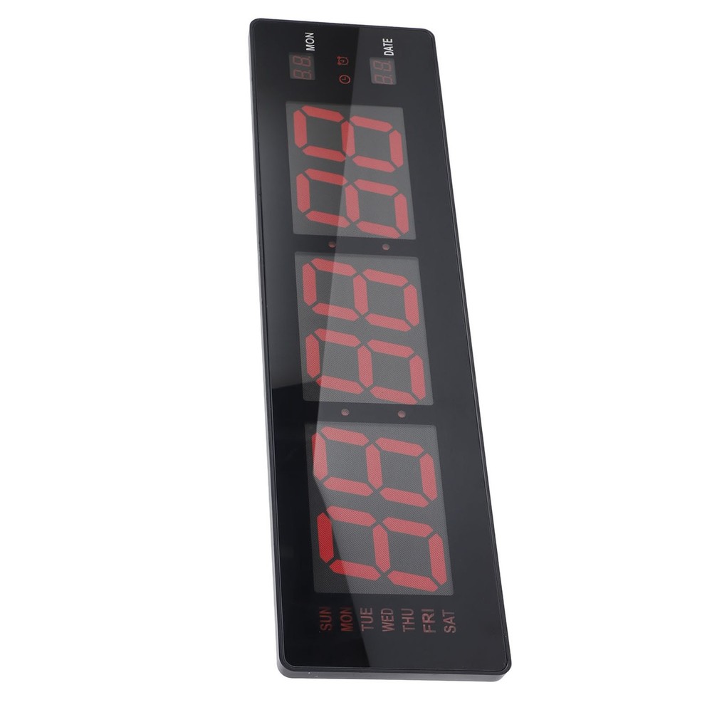 Big Digits Digital Wall Clock With Silent Power Failure Memory For Home Of