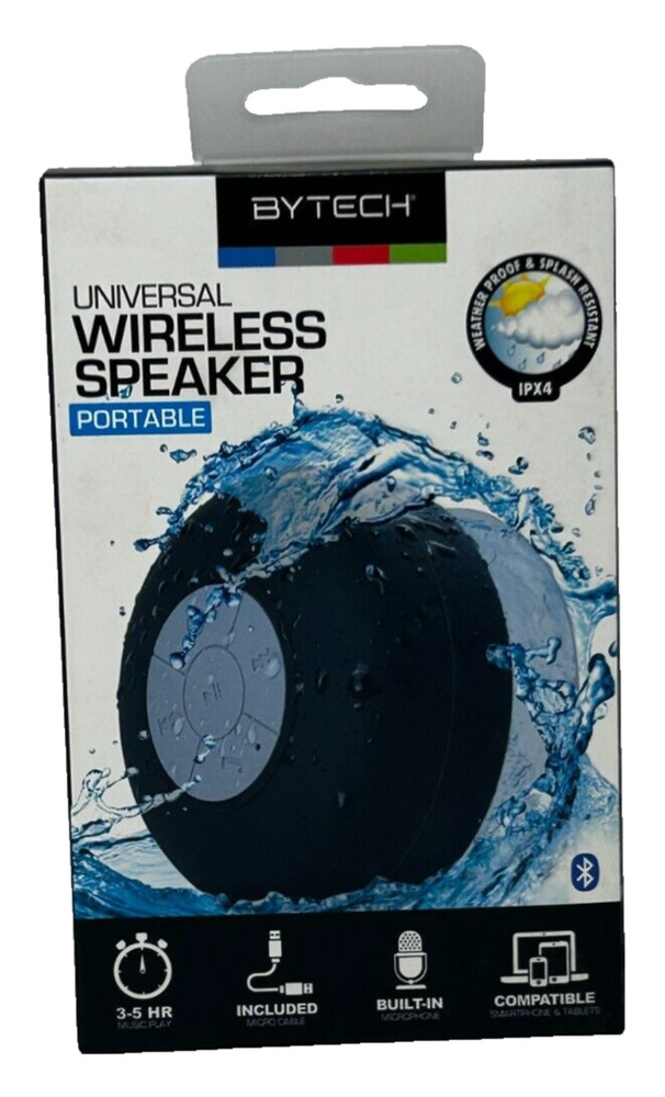 BYTECH UNIVERSAL WATERPOOF WIRELESS SPEAKER