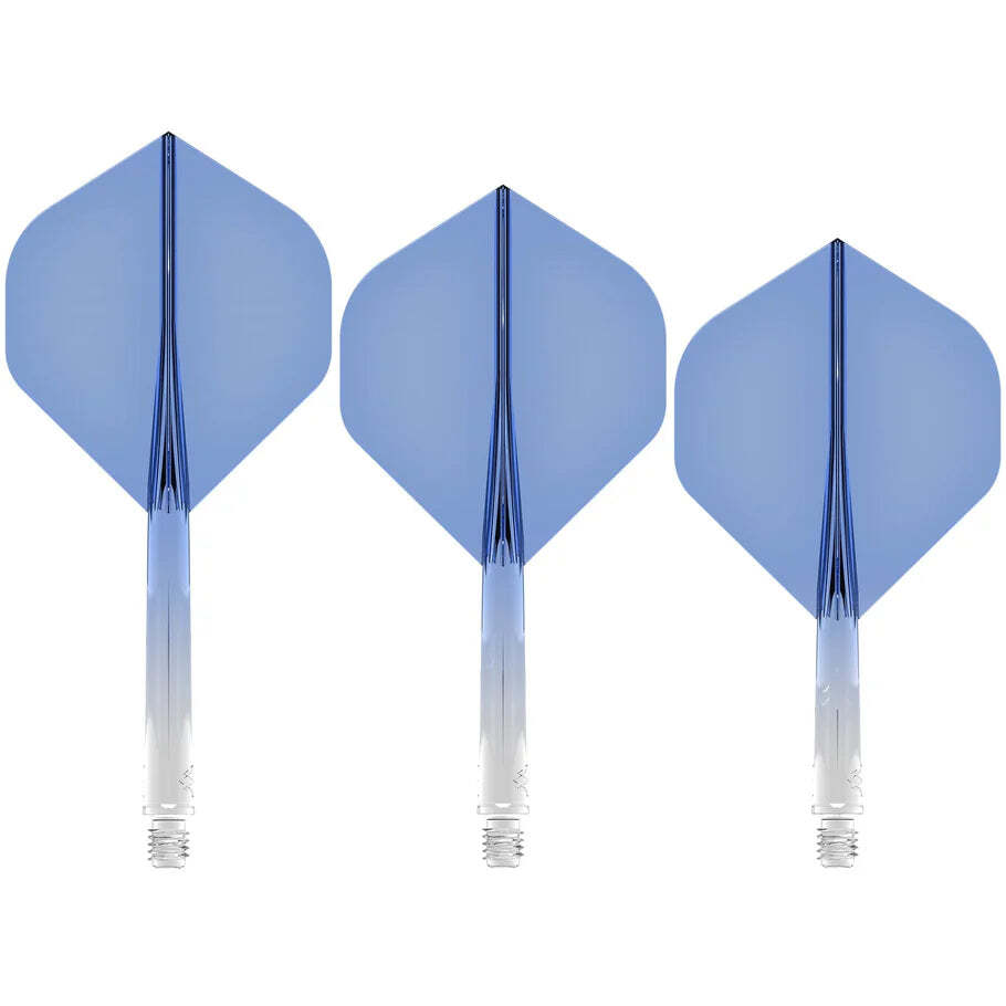 Mission Force 90 Molded Flight & Shaft System Gradient Blue Standard No2 Short